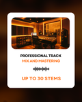 Full Mixing & Mastering (Up to 30 Audio Stems)