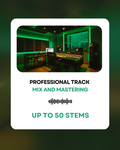 Full Mixing & Mastering (up to 50 audio Stems)