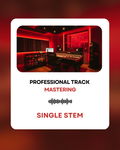 Professional EDM audio mastering, Single stem mastering.